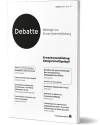 Debatte 3D Cover Zeitschrift