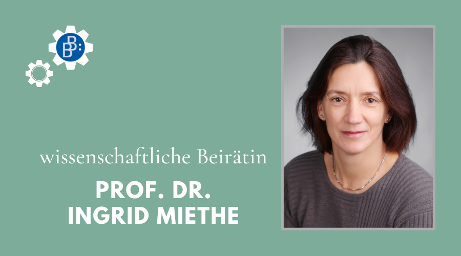 Portraitfoto von Budrich-Beirätin Ingrid Miethe