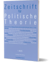 ZPTh – Zeitschrift für Politische Theorie 1-2020: Mehr Dystopie wagen? Zukunftsperspektiven einer politiktheoretischen Zukunftsforschung