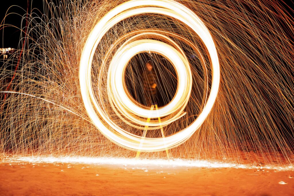 Feuerkreise © Pixabay 2021 / Foto: Free-Photos