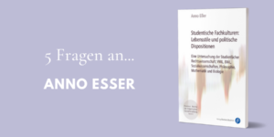Cover "Studentische Fachkulturen: Lebensstile und politische Dispositionen"