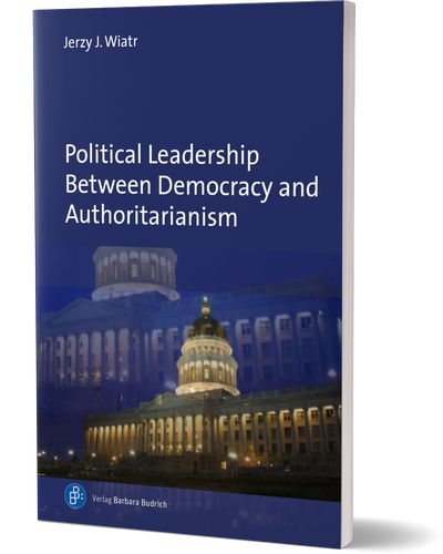 Cover "Political Leadershop Between Democracy and Authoritarianism"