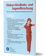 Cover "Diskurs Kindheits- und Jugendforschung Heft 1-2023"