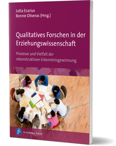 Cover "Qualitatives Forschen in der Erziehungswissenschaft"