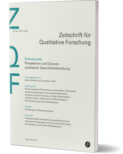 Cover "ZQF – Zeitschrift für Qualitative Forschung"