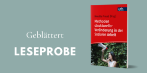 Cover "Methoden struktureller Veränderung in der Sozialen Arbeit"