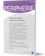 Cover "PERIPHERIE – Politik • Ökonomie • Kultur Heft 2-2022"