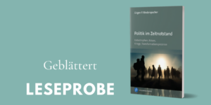Cover Jürgen P. Rinderspacher Politik im Zeitnotstand