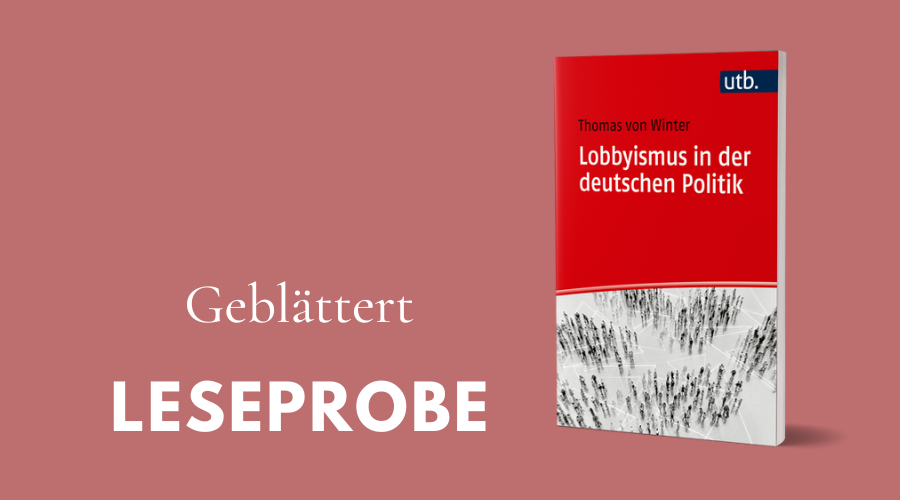 Leseprobe Winter Lobbyismus in der deutschen Politik