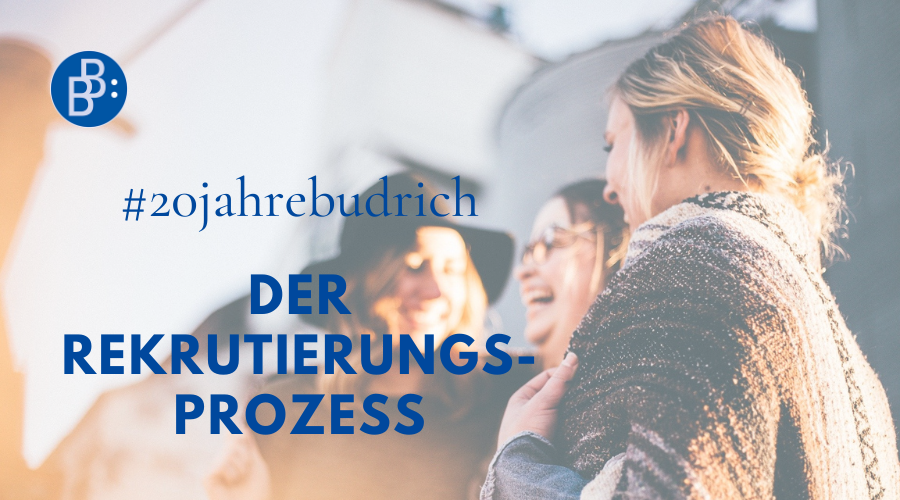 20 Jahre Budrich Der Rekrutierungsprozess