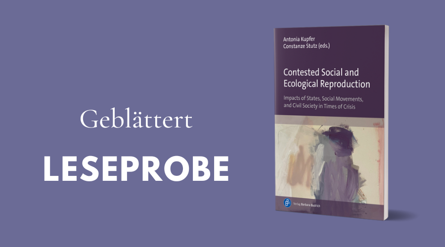 Leseprobe aus Contested Social and Ecological Reproduction von Antonia Kupfer und Constanze Stutz
