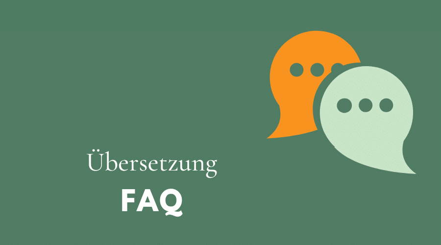 FAQ Buch übersetzen