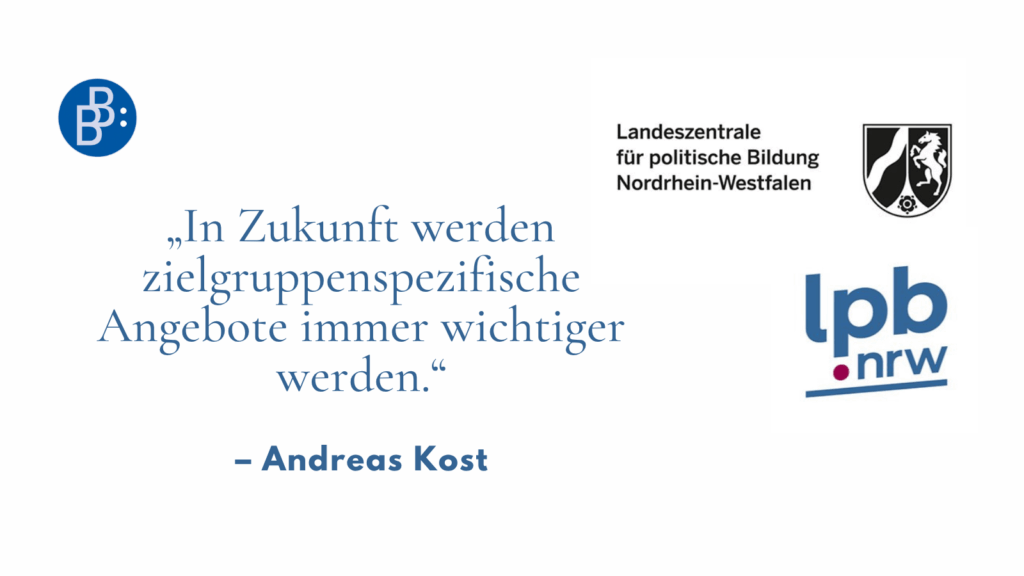 Emgagement im Portrait Landeszentrale für politische Bildung Nordrhein-Westfalen