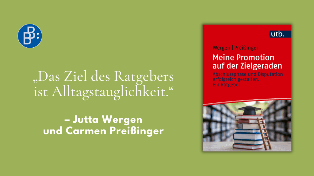 Interview WergenPreißinger, Meine Promotion auf der Zielgeraden