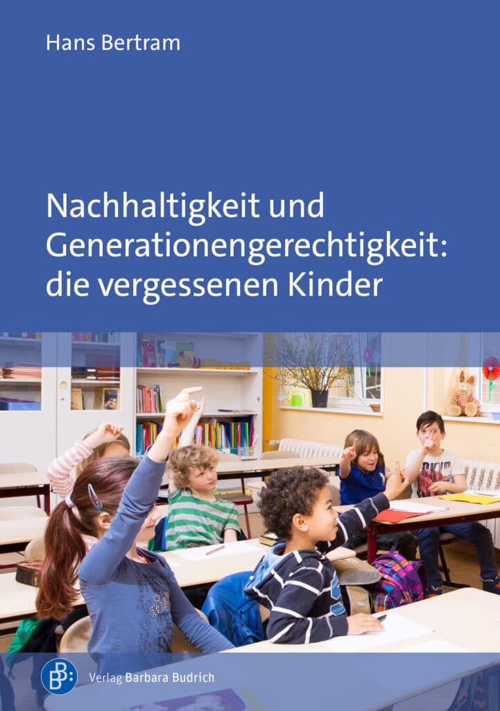 Cover "Nachhaltigkeit und Generationengerechtigkeit: die vergessenen Kinder"