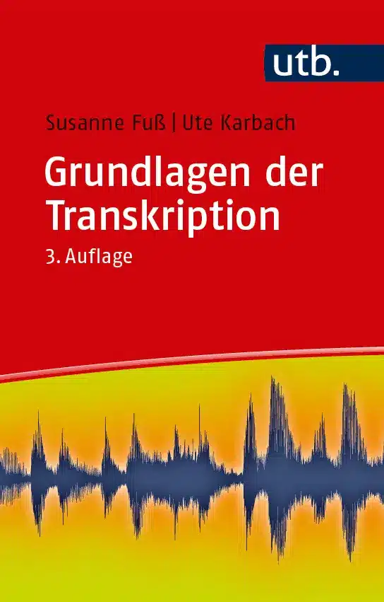 Cover Fuß Karbach Grundlagen der Transkription 3. Auflage