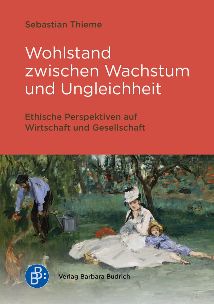 Cover Sebastian Thieme Wohlstand zwischen Wachstum und Ungleichheit