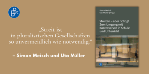 Leseprobe Meisch/Müller Streiten aber richtig "Streit ist in pluralistischen Gesellschaften so unvermeidlich wie notwendig."