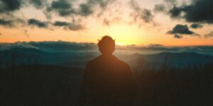 Sonnenuntergang Jahresrückblick