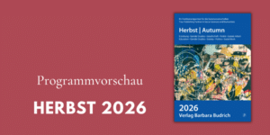 Grafik Programmvorschau Herbst 2026 Verlag Barbara Budrich