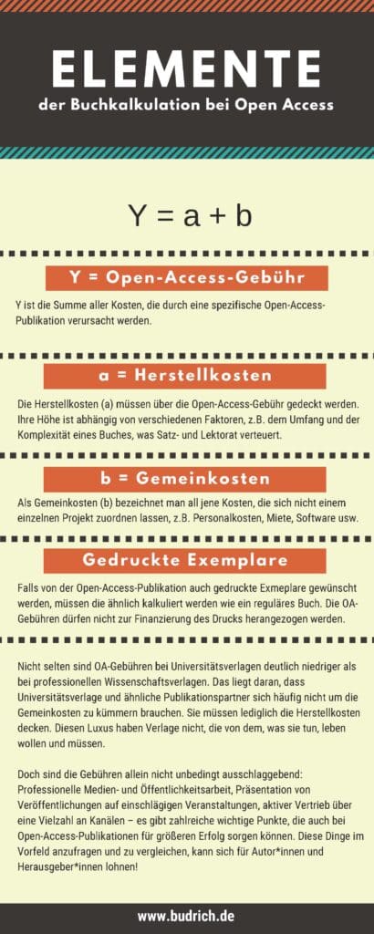 Bücher kalkulieren Elemente Open Access