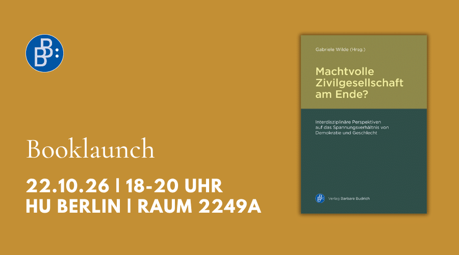 Booklaunch Machtvolle Zivilgesellschaft HU Berlin Detail