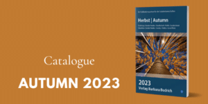 Catalogue cover and title "Catalogue. Autumn 2023".