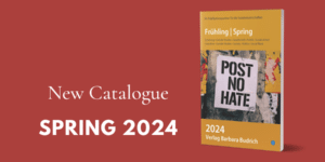Image of new spring 2024 catalogue with upcoming Budrich publications