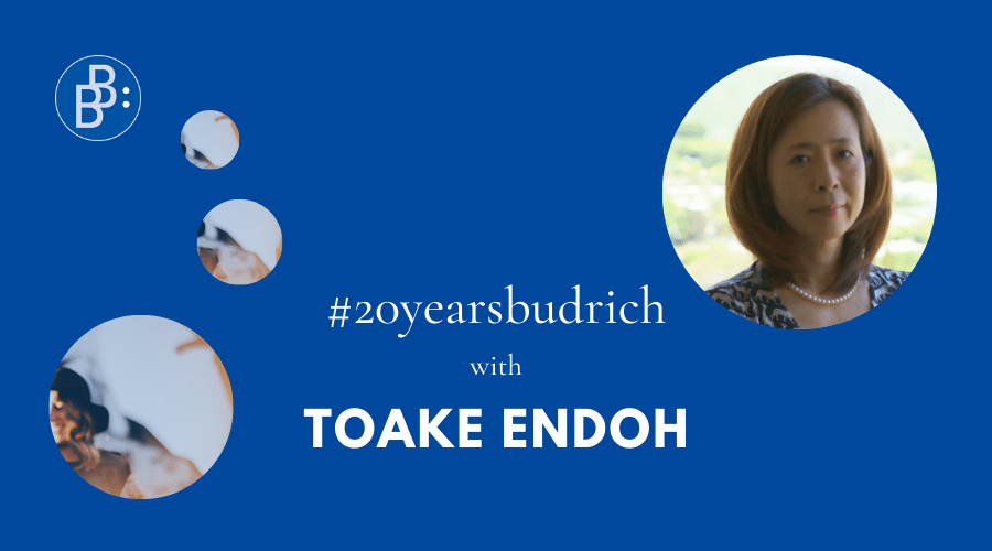 budrich anniversary toake endoh