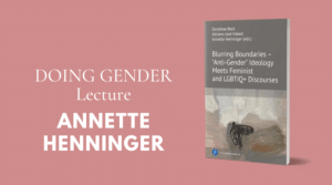 Doing Gender Lecture with Annette Henninger @ Netherlands Research School of Gender Studies (NOG) at Utrecht University