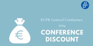 Our ECPR conference discount for orders in our webshop: We offer 75% discount on all English language e-books in August 2024.