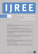 IJREE – International Journal for Research on Extended Education 1-2023 Professionalizing the Extended Education Workforce