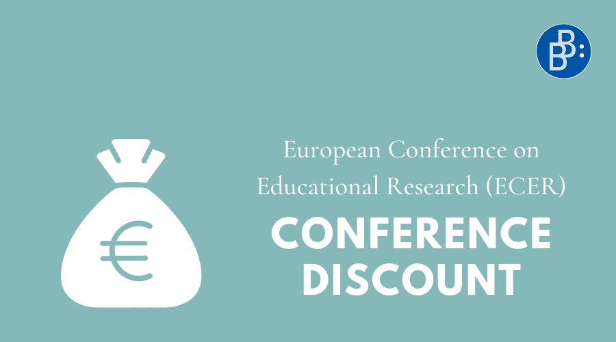 ECER 2024 conference discount: Save 75% on English-language e-books