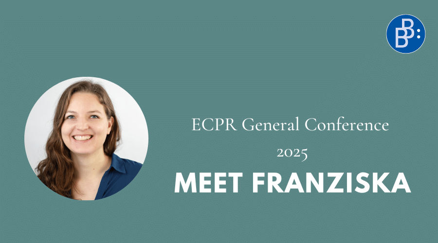 Meet us at the ECPR General Conference 2025