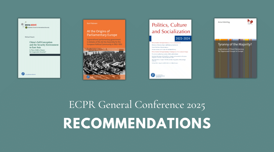 ECPR 2025: Our title recommendations from political science